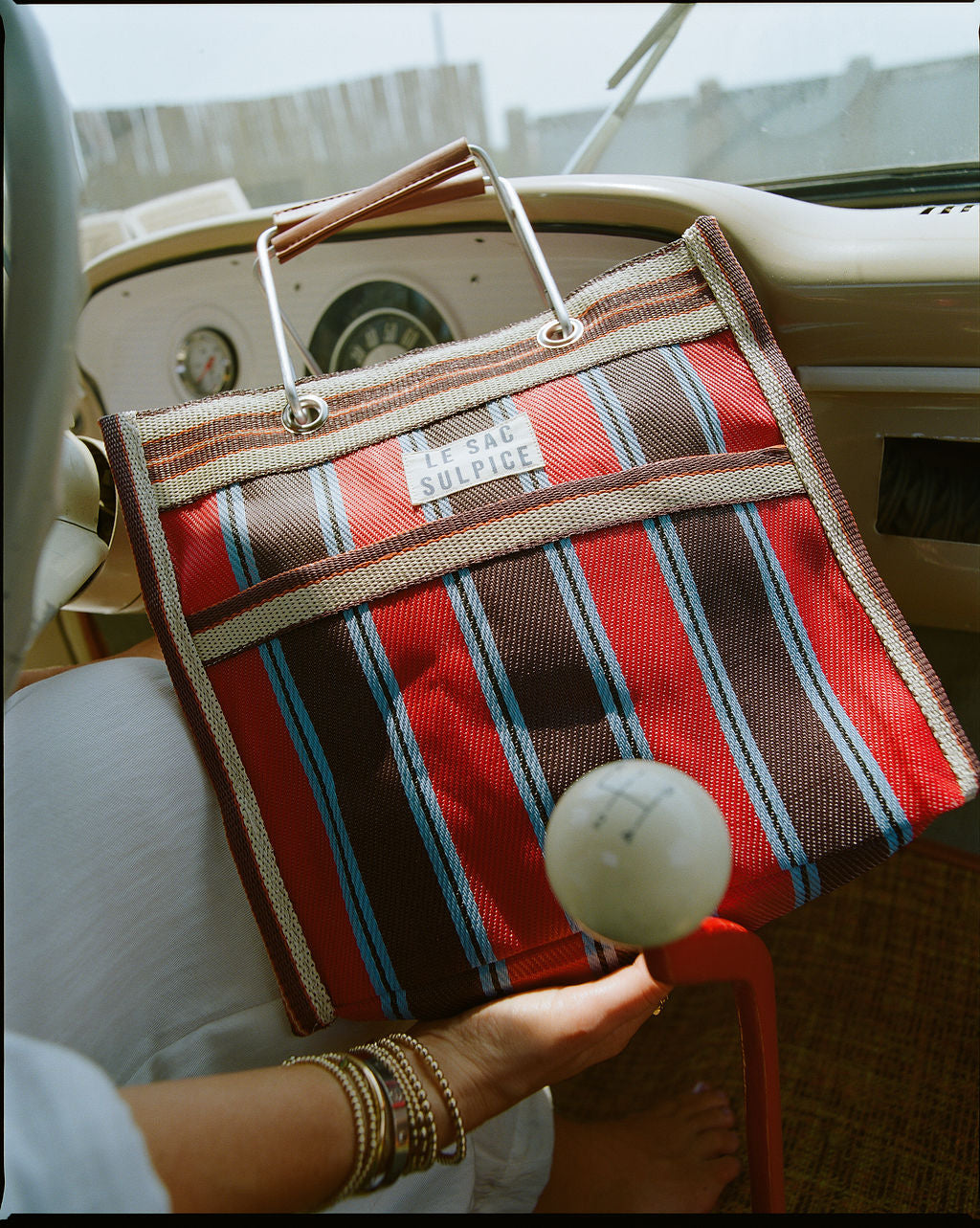Palma Mini Metal Handle Tote