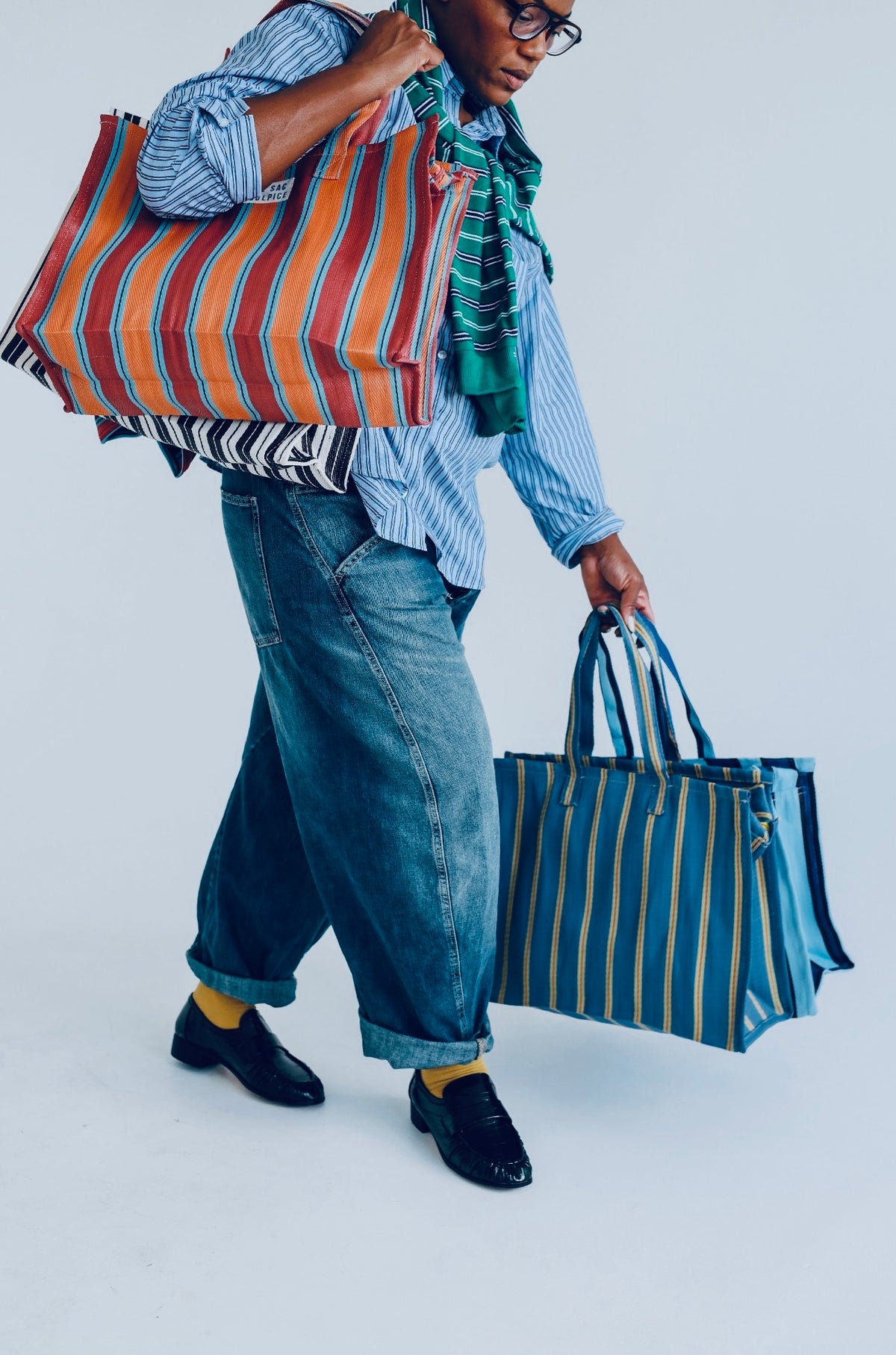 Comporta Long Handle Zip Top Tote