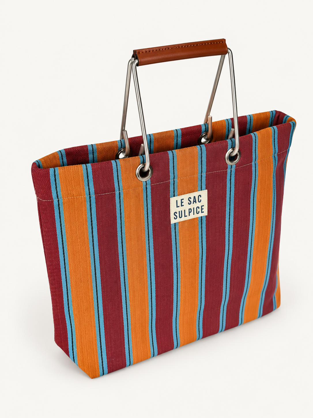 Portofino Medium Metal Handle Tote